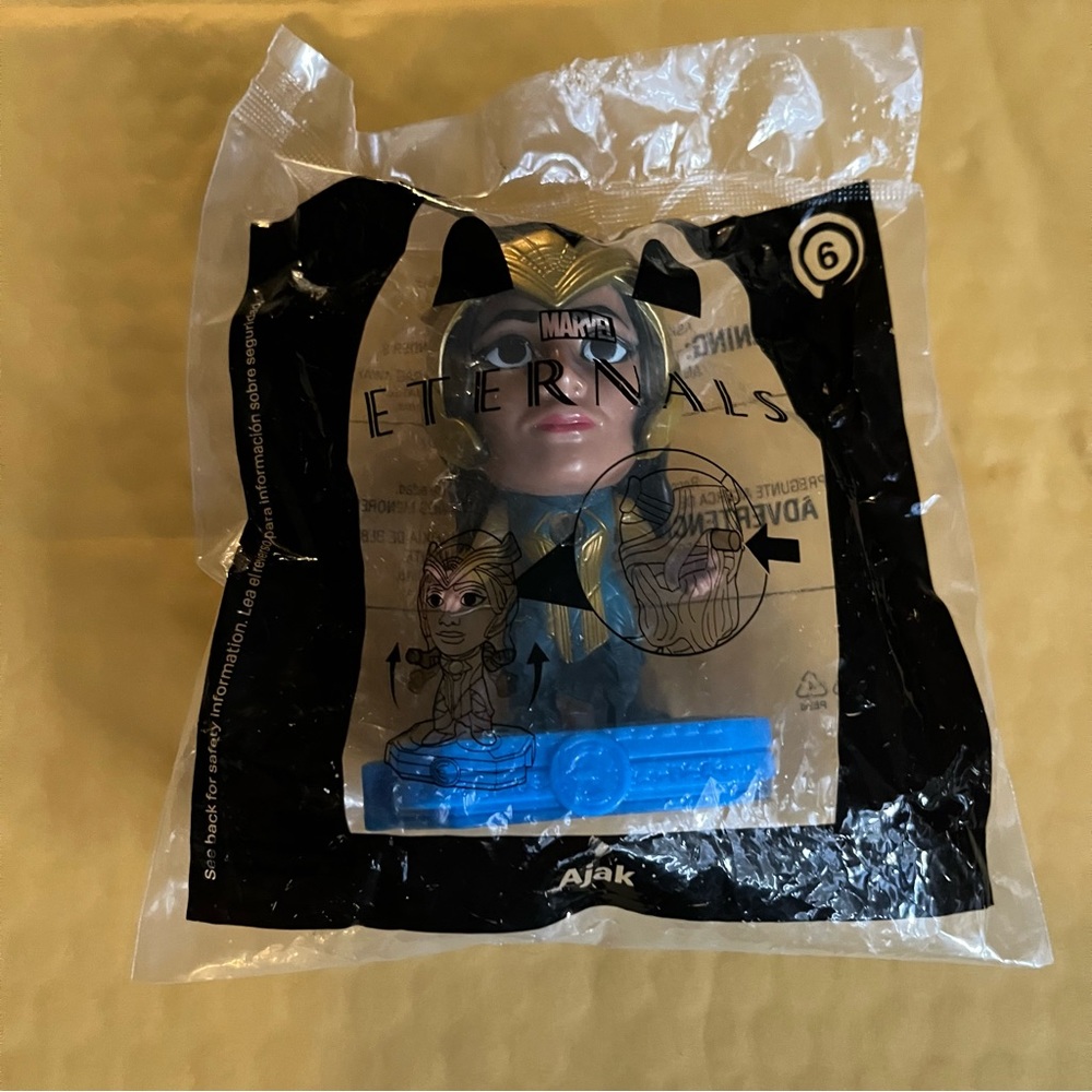 Happy Meal Toy Marvels eternals Macdonald’s action figure Ajak #6